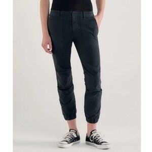 Nili Lotan Cropped French Military Pant | Carbon Gray Size 4
